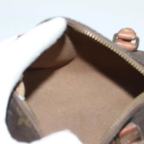 LOUIS VUITTON Monogram Mini Speedy Hand Bag - Picture 13 of 14